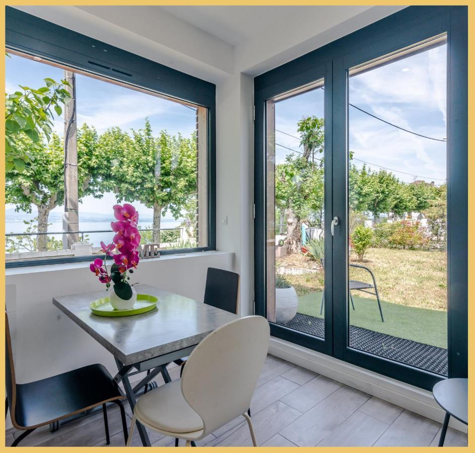 Appartement Cozy 1 Panoramique Lac Leman Thonon-Les-Bains Exterior foto